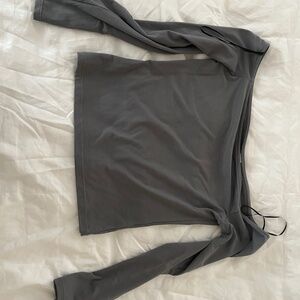 H&M over the shoulder long sleeve